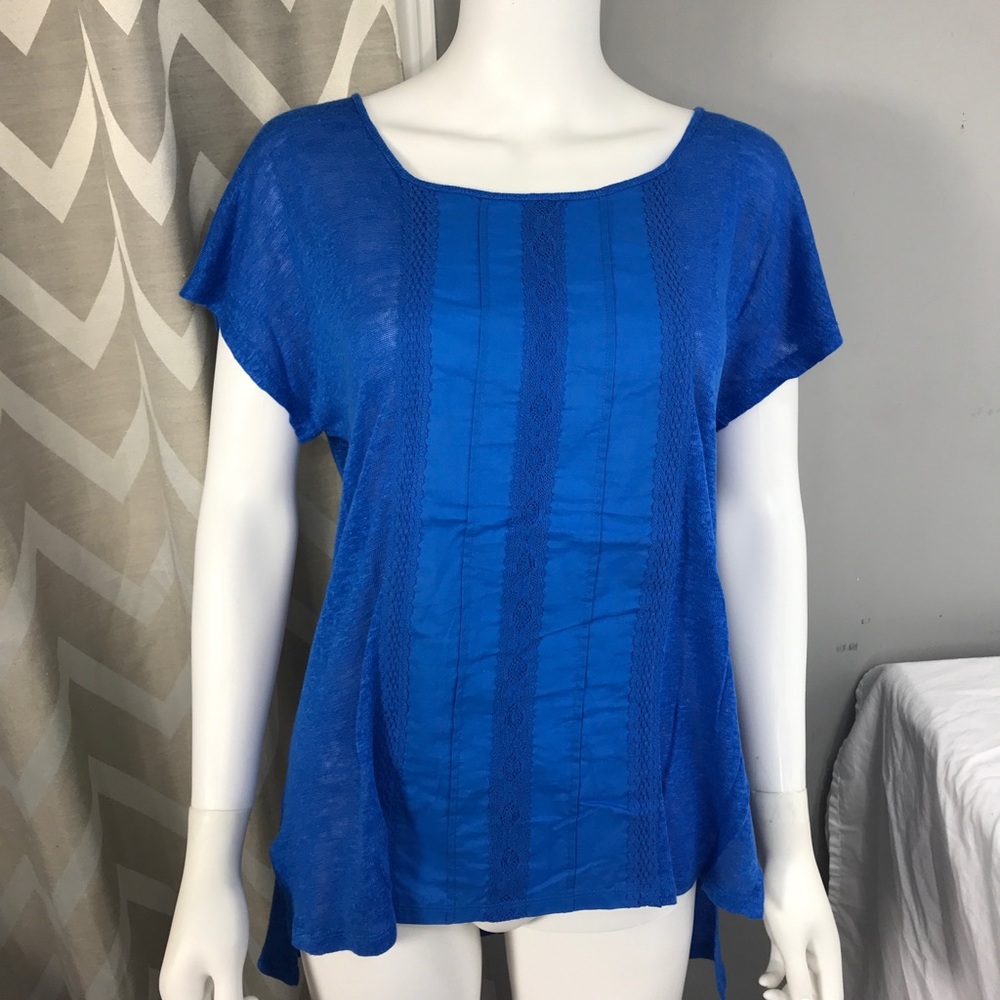 Cynthia Rowley Blue T-shirt Top